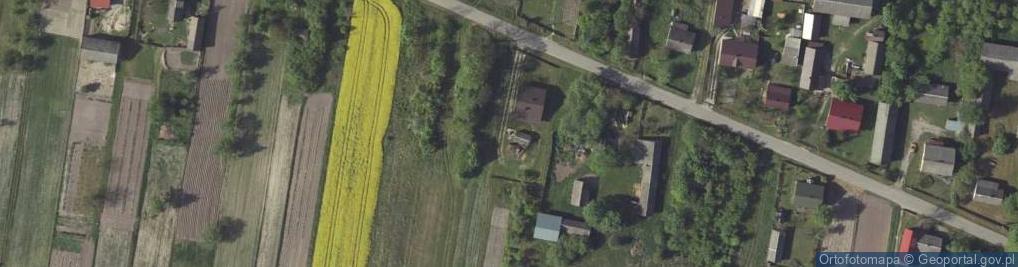 Zdjęcie satelitarne Dąbrowa (gmina Annopol)