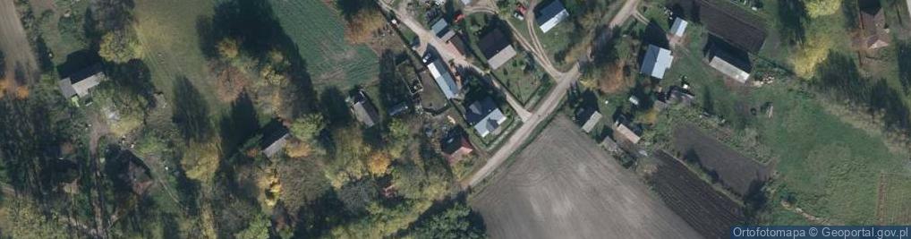 Zdjęcie satelitarne Dłużniów