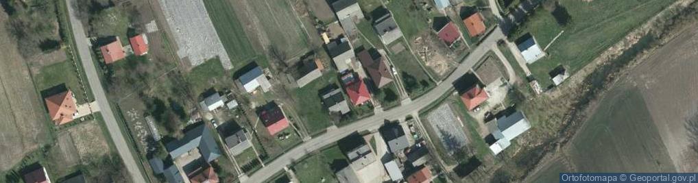 Zdjęcie satelitarne Dobkowice (województwo podkarpackie)