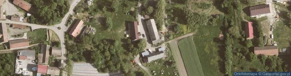 Zdjęcie satelitarne Domaniowice