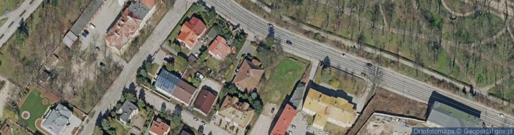 Zdjęcie satelitarne Dworek Karscha w Kielcach