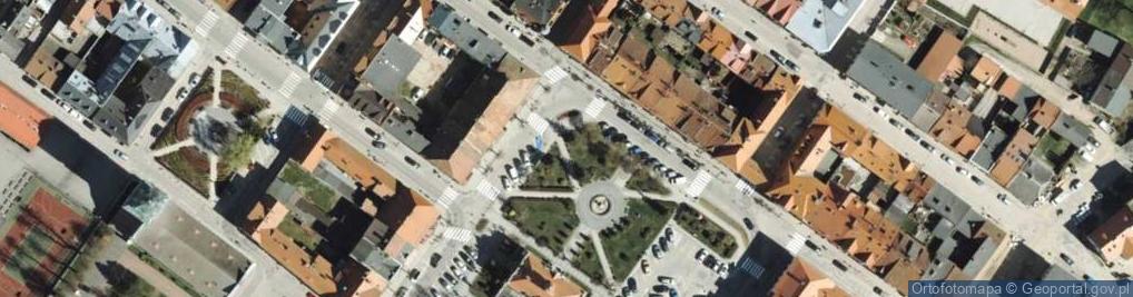 Zdjęcie satelitarne Działdowo