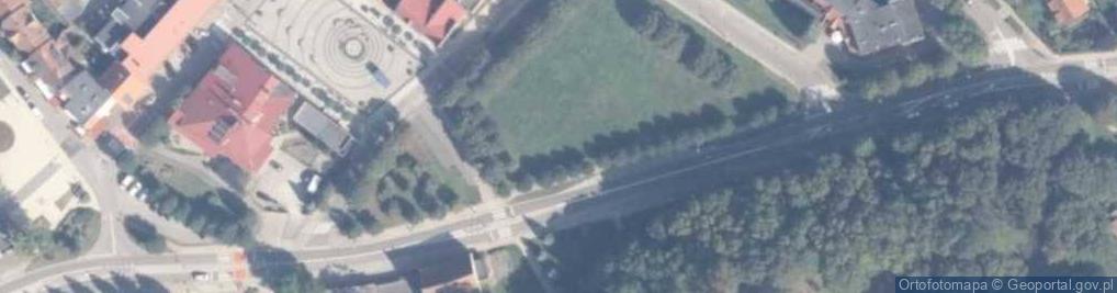 Zdjęcie satelitarne Frombork