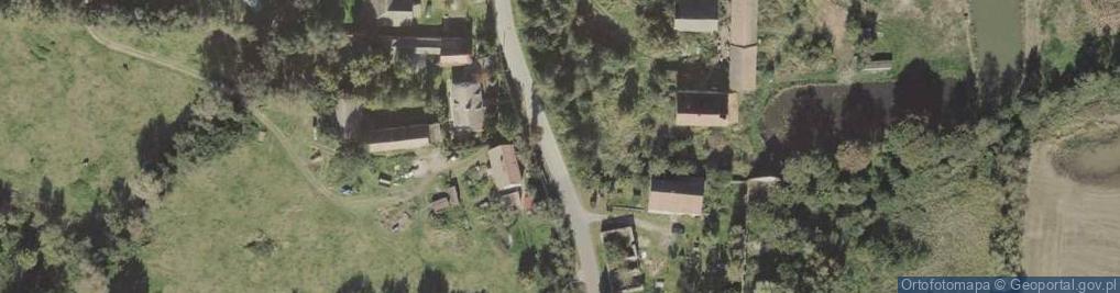 Zdjęcie satelitarne Gębice (województwo dolnośląskie)