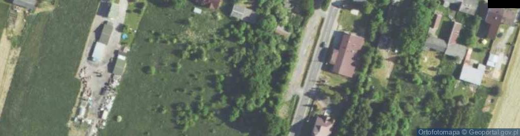 Zdjęcie satelitarne Gęzyn
