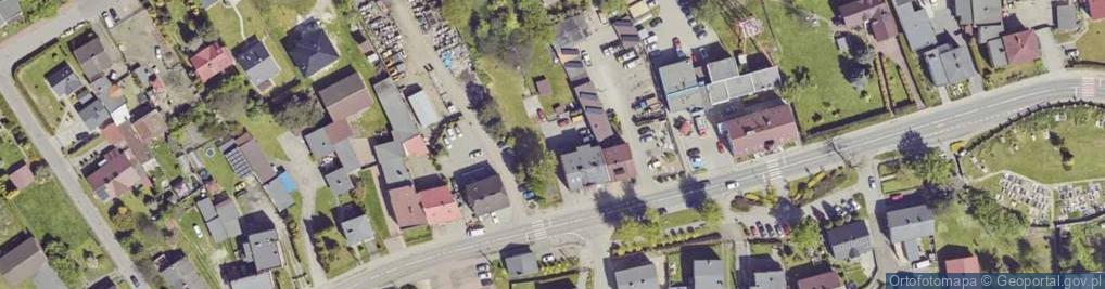 Zdjęcie satelitarne Gierałtowice (województwo śląskie)