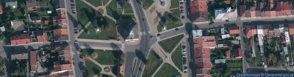 Zdjęcie satelitarne Głogów Małopolski