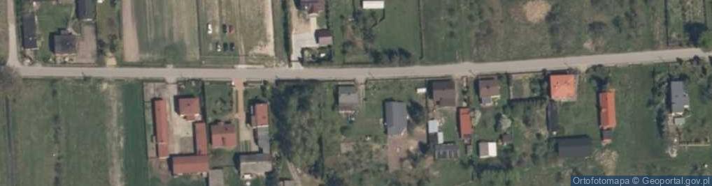 Zdjęcie satelitarne Grabina (powiat łaski)