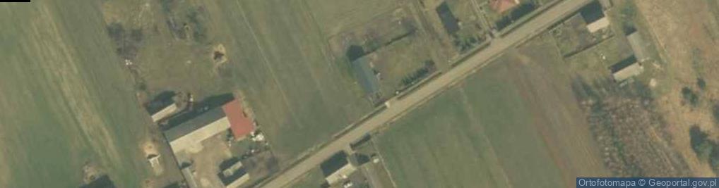 Zdjęcie satelitarne Grabiszew (powiat poddębicki)