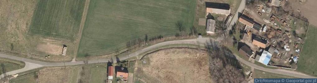 Zdjęcie satelitarne Grodziszcze (powiat polkowicki)