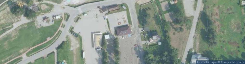 Zdjęcie satelitarne Informacja narciarska - Kolej Linowa Zarabie
