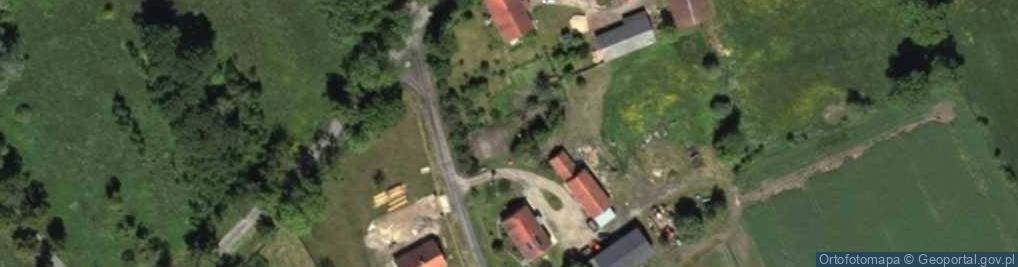 Zdjęcie satelitarne Jankowice (powiat kętrzyński)