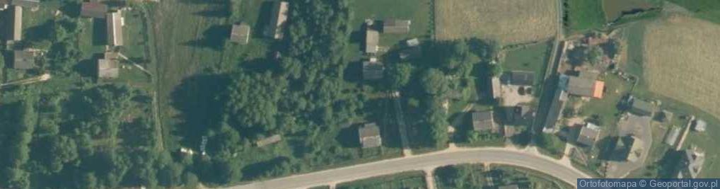 Zdjęcie satelitarne Jasień (gmina Łopuszno)