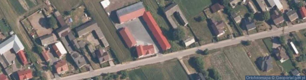 Zdjęcie satelitarne Jasień (powiat radomszczański)