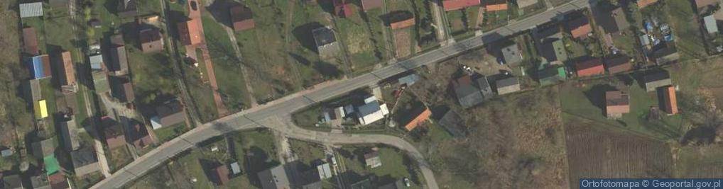 Zdjęcie satelitarne Jodłówka (województwo małopolskie)