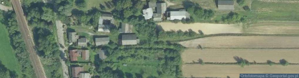 Zdjęcie satelitarne Kamieńczyce (województwo małopolskie)