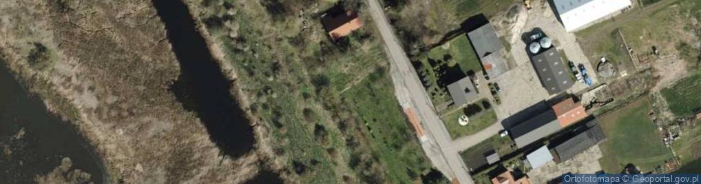 Zdjęcie satelitarne Kamienica (powiat malborski)