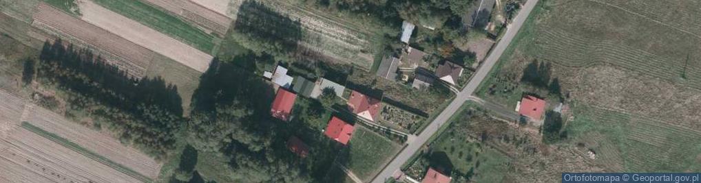 Zdjęcie satelitarne Kąty Trzebuskie