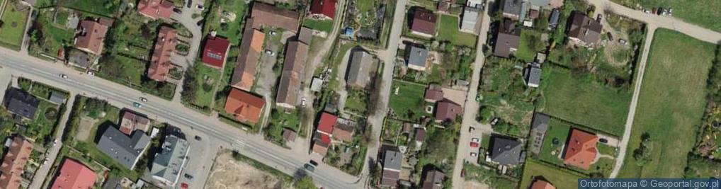 Zdjęcie satelitarne Kiełczów