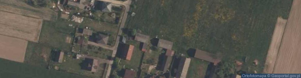 Zdjęcie satelitarne Kiełczygłów-Okupniki
