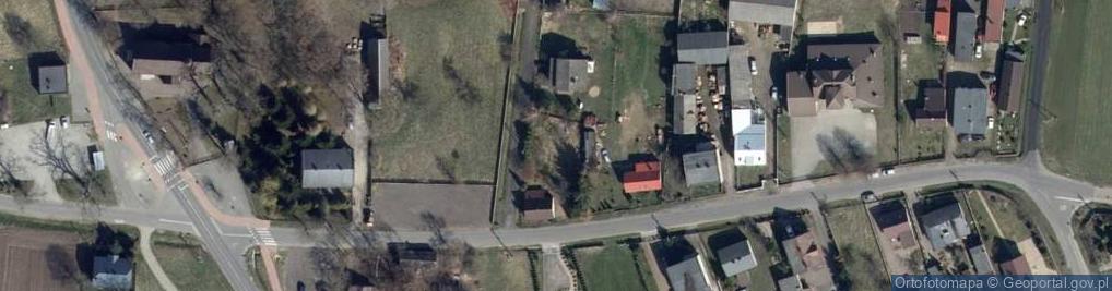 Zdjęcie satelitarne Korczew (powiat zduńskowolski)