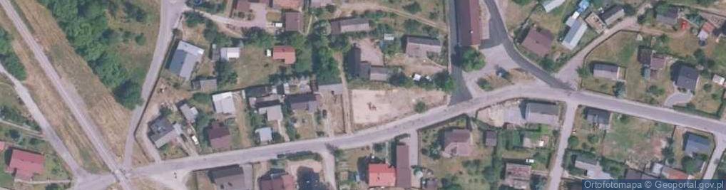 Zdjęcie satelitarne Kornica