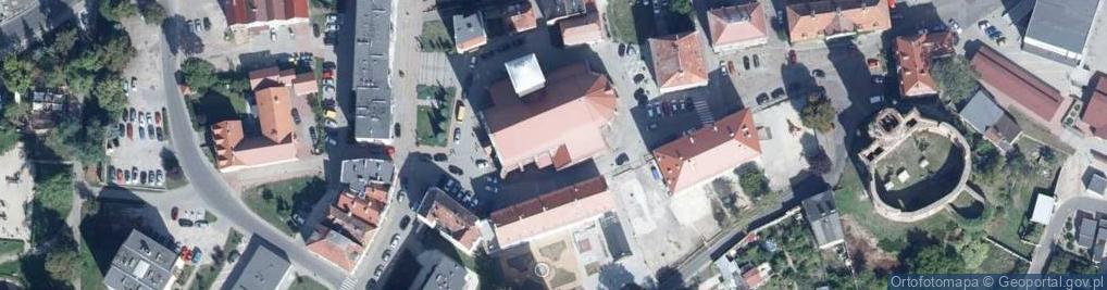 Zdjęcie satelitarne Kościół Wniebowzięcia NMP 