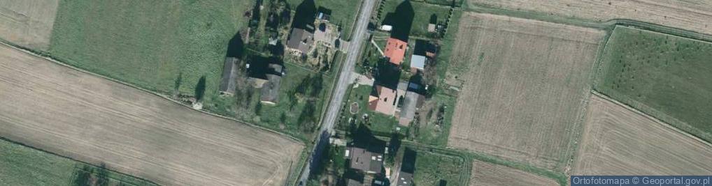 Zdjęcie satelitarne Kostkowice (powiat cieszyński)
