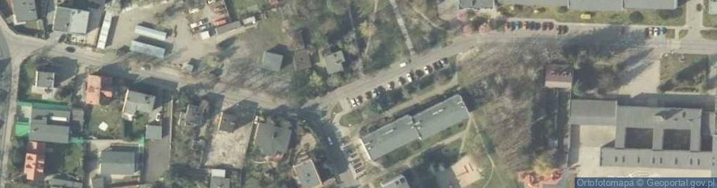 Zdjęcie satelitarne Kostrzyn