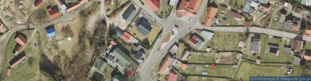Zdjęcie satelitarne Krępa (województwo lubuskie)