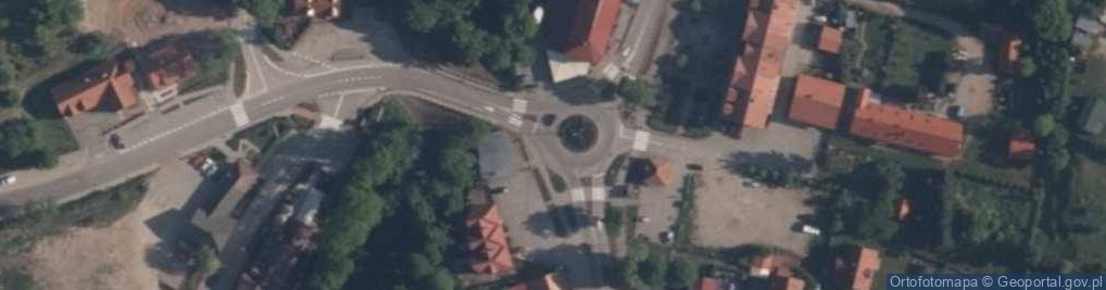 Zdjęcie satelitarne Kruklanki