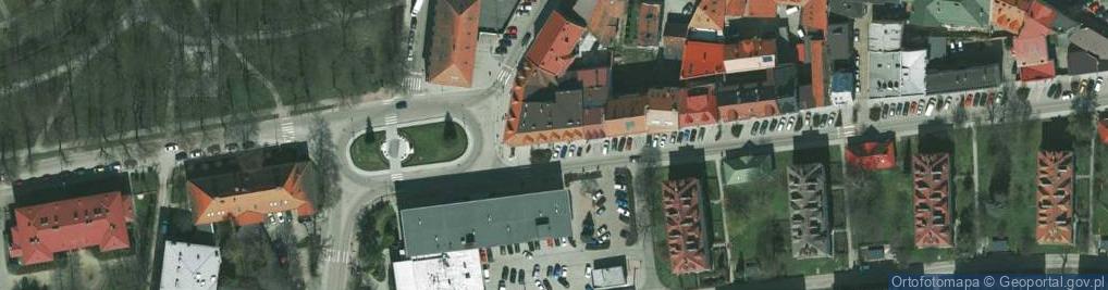 Zdjęcie satelitarne Krzeszowice