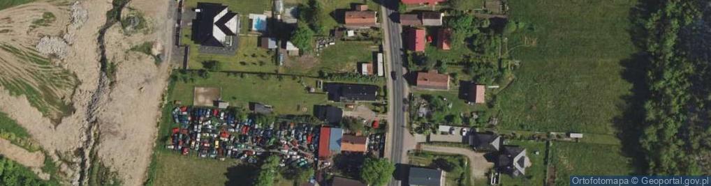 Zdjęcie satelitarne Łąka (województwo dolnośląskie)