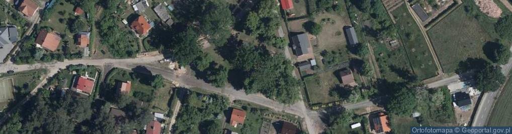 Zdjęcie satelitarne Łąkie (województwo lubuskie)