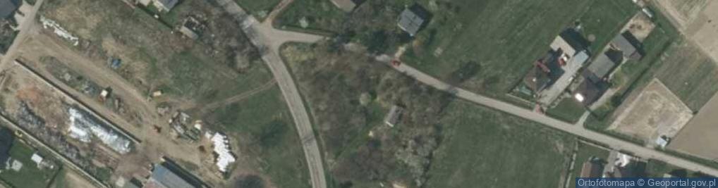 Zdjęcie satelitarne Łańce