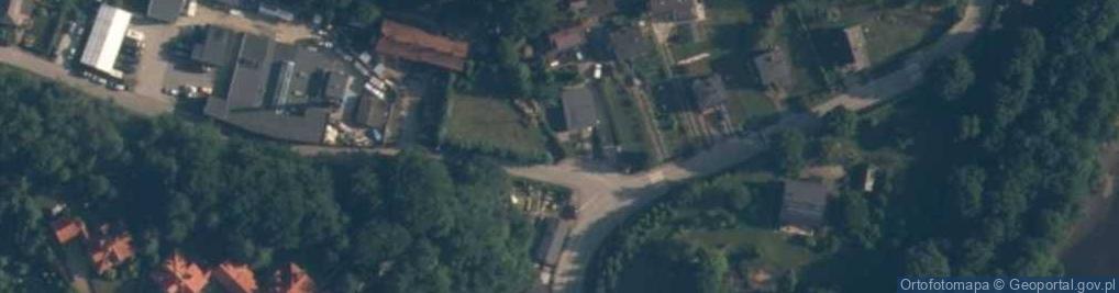 Zdjęcie satelitarne Łapino