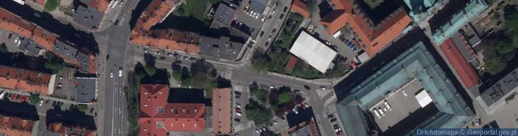 Zdjęcie satelitarne Legnica