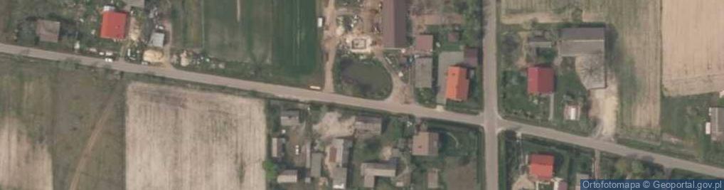 Zdjęcie satelitarne Łęki Małe (województwo łódzkie)