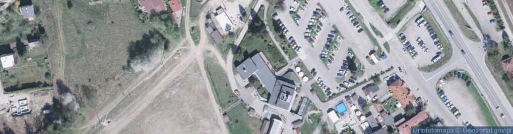 Zdjęcie satelitarne Letni Tor Saneczkowy