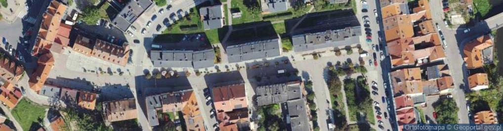 Zdjęcie satelitarne Lidzbark Warmiński