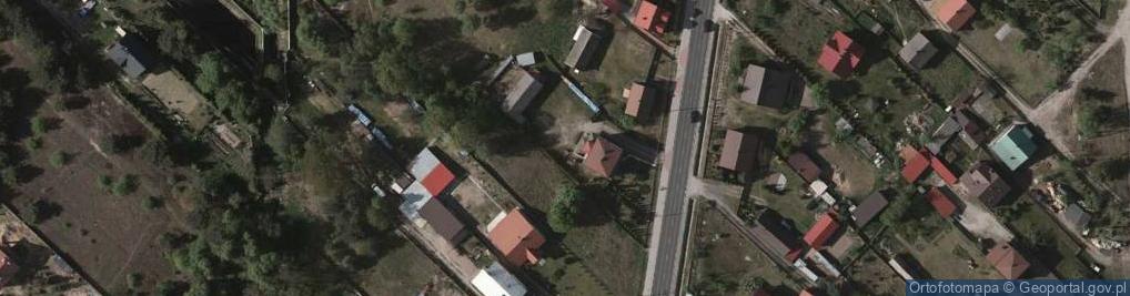 Zdjęcie satelitarne Lipa (powiat stalowowolski)