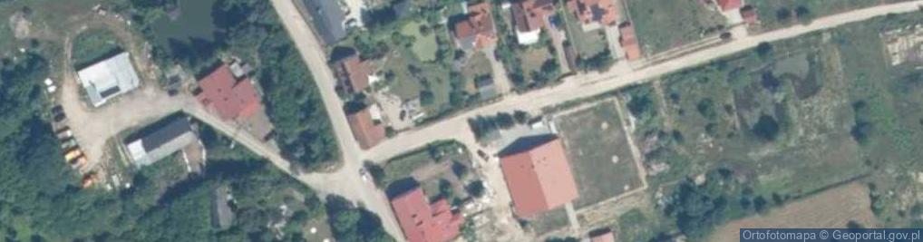 Zdjęcie satelitarne Ługwałd