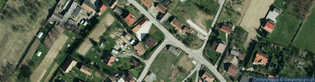 Zdjęcie satelitarne Łukanowice