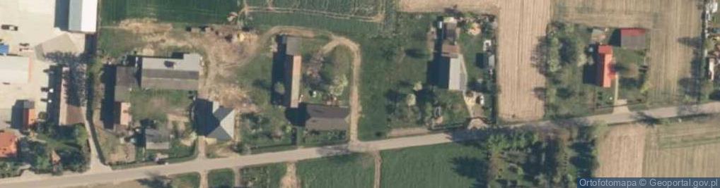 Zdjęcie satelitarne Mikołajewice (powiat pabianicki)