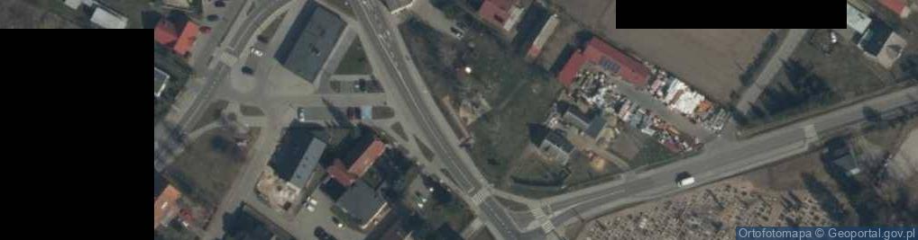 Zdjęcie satelitarne Mikołajki Pomorskie
