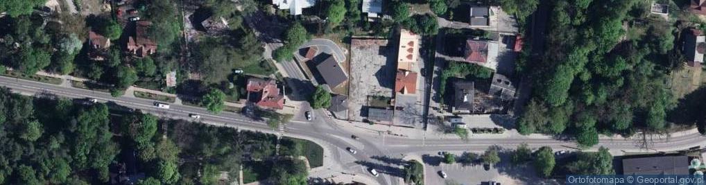 Zdjęcie satelitarne Nałęczów