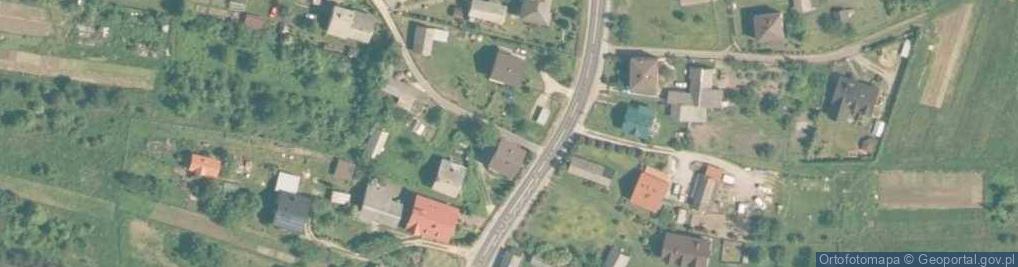 Zdjęcie satelitarne Niesułowice (województwo małopolskie)