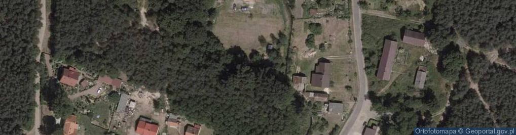 Zdjęcie satelitarne Nowa Kuźnia (powiat bolesławiecki)