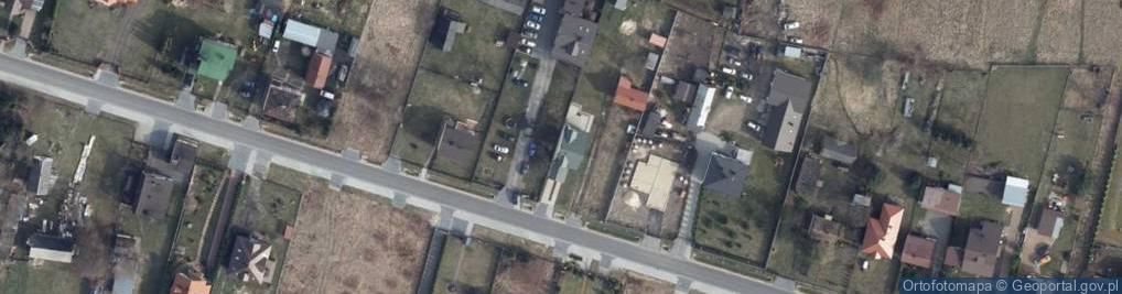 Zdjęcie satelitarne Nowy Świat (powiat bełchatowski)