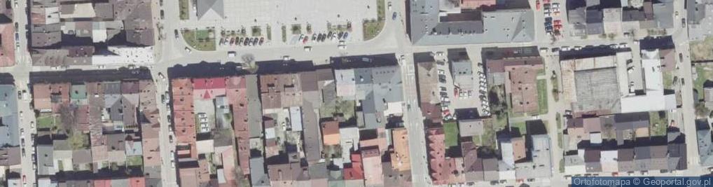 Zdjęcie satelitarne Nowy Targ